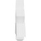 Ekena Millwork Kennewick Architectural Grade PVC Gable Bracket, 60"W x 17 1/2"H x 4"D x 6"F, 7/12 Pitch GBP060X18X0406KEN00 - alternate 3
